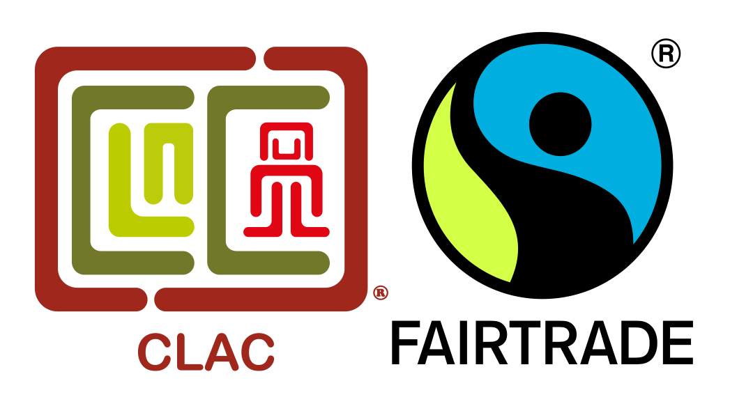 Logo CLAC color trazo blanco